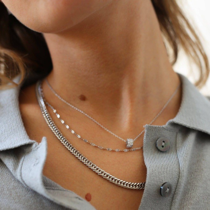 THE QUIN NECKLACE - sterling silver from Bound Studios