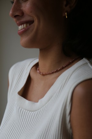 THE YUNA NECKLACE - Sunstone from Bound Studios