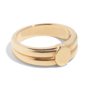 THE HARLOW RING - Solid 14k yellow gold from Bound Studios