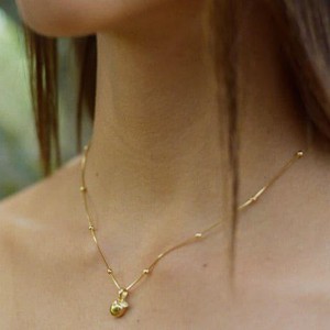 THE CAMI NECKLACE - Solid 14k gold from Bound Studios