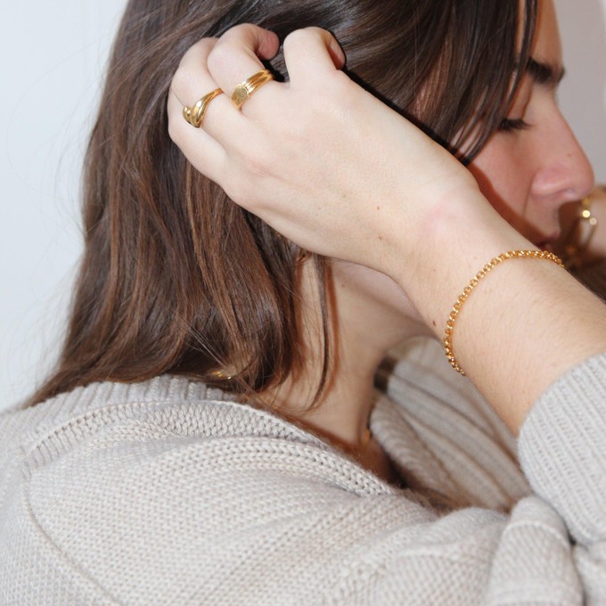 THE RILEY ROLO BRACELET - solid gold from Bound Studios