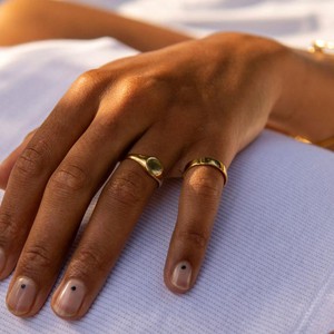 THE IMANI RING - 18k gold vermeil from Bound Studios