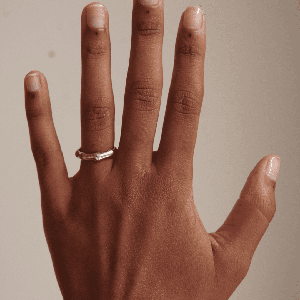 THE BAMBOO RING - sterling silver from Bound Studios