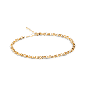 THE RILEY ROLO BRACELET - solid gold from Bound Studios