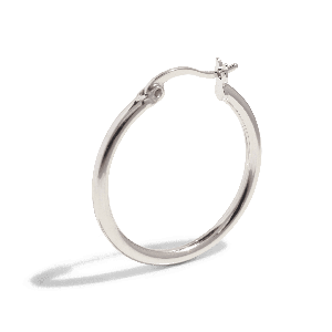 THE BASE HOOP L - sterling silver from Bound Studios