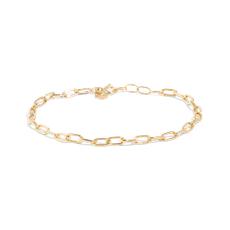 THE CHARLIE BRACELET - solid gold via Bound Studios