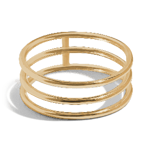 THE JADA RING - solid gold from Bound Studios