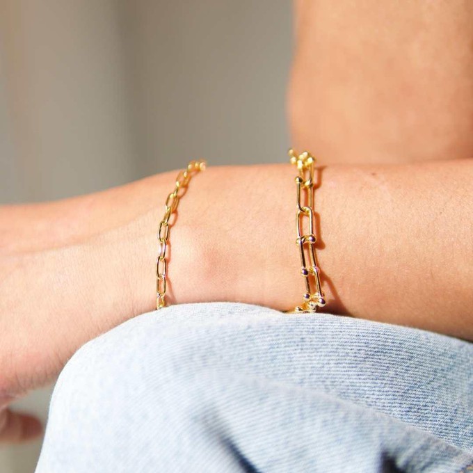 THE CHARLIE BRACELET - solid gold from Bound Studios