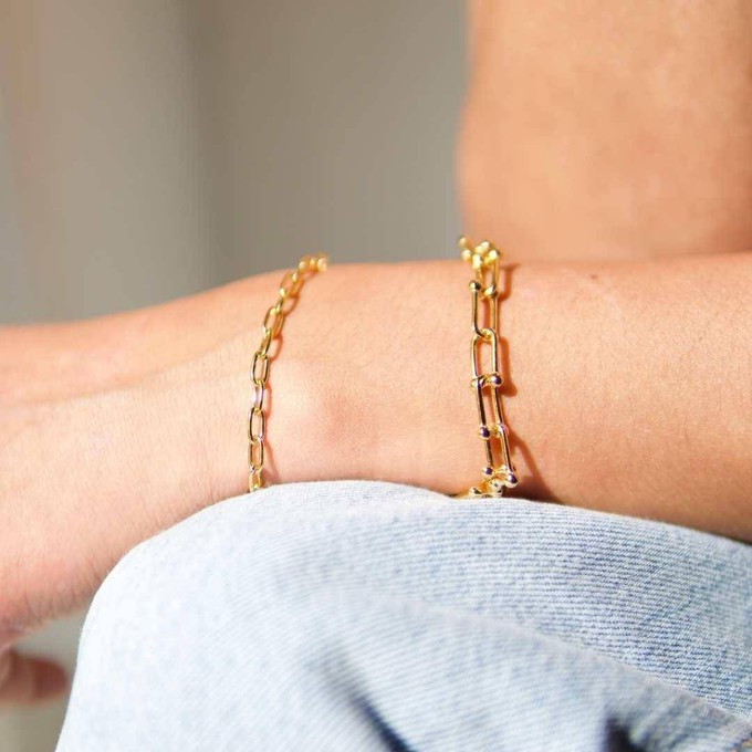 THE CHARLIE BRACELET - 18k gold vermeil from Bound Studios