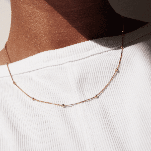 THE CAMI NECKLACE - 18k gold vermeil from Bound Studios