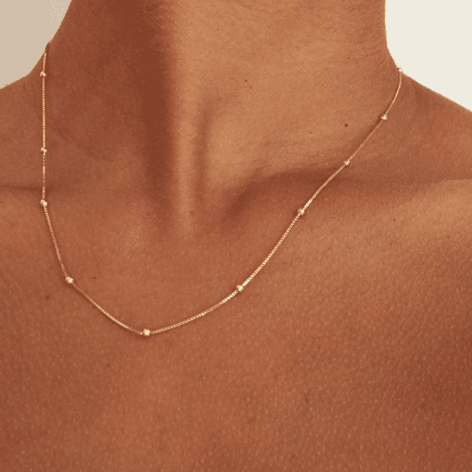 THE CAMI NECKLACE - 18k gold vermeil from Bound Studios