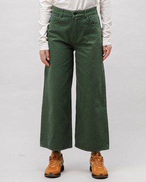 5 Pocket Cotton Twill Pants Green from Brava Fabrics