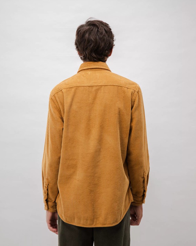 Corduroy Overshirt Camel from Brava Fabrics