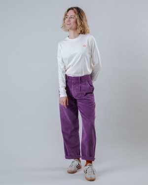 Corduroy Pleated Pants Orchid from Brava Fabrics