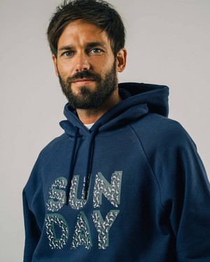 Sunday Hoodie Navy from Brava Fabrics