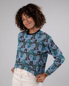 Spring Sweatshirt Blue via Brava Fabrics