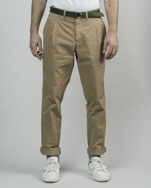 Pleated Chino Camel from Brava Fabrics