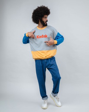 Kodak Block Oversize Sweatshirt from Brava Fabrics