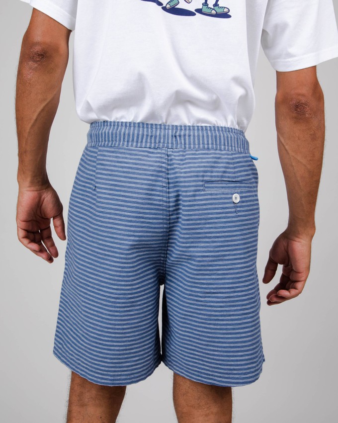 Barre Shorts Blue from Brava Fabrics