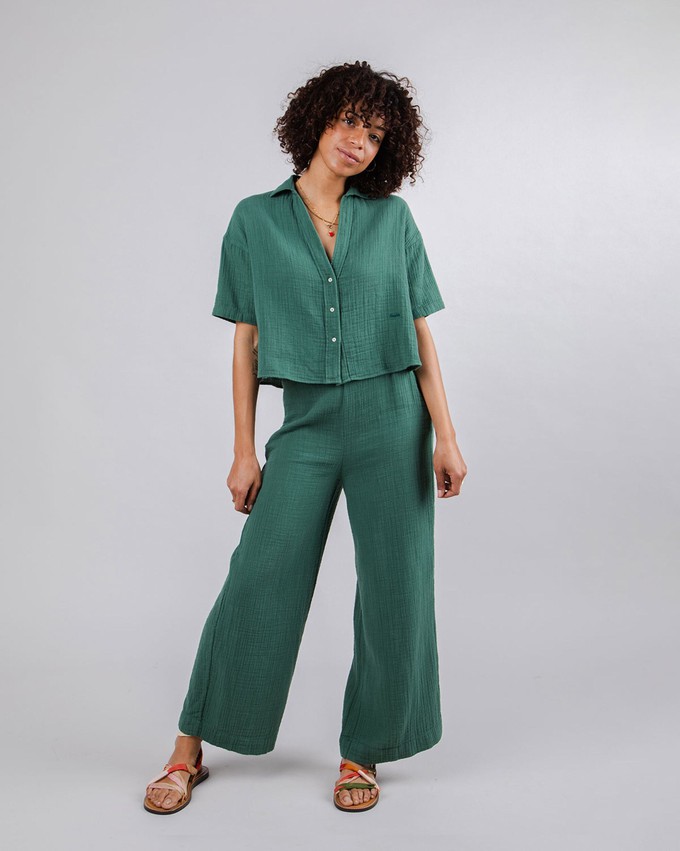 Bubble Wide Leg Pant Morera from Brava Fabrics