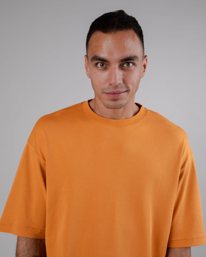 Project Cece Oversize T Shirt Ochre