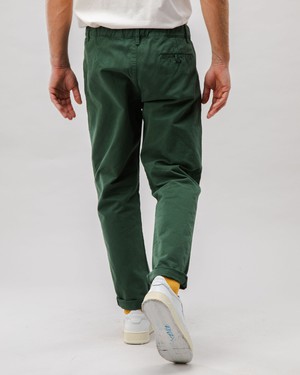 Comfort Chino Cotton Pants Green from Brava Fabrics