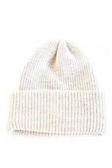 Hat N°1 - DutchMerino (S-Natural white) via BROL - Bewust Breigoed