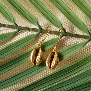 Concha Earrings Gold from Cano