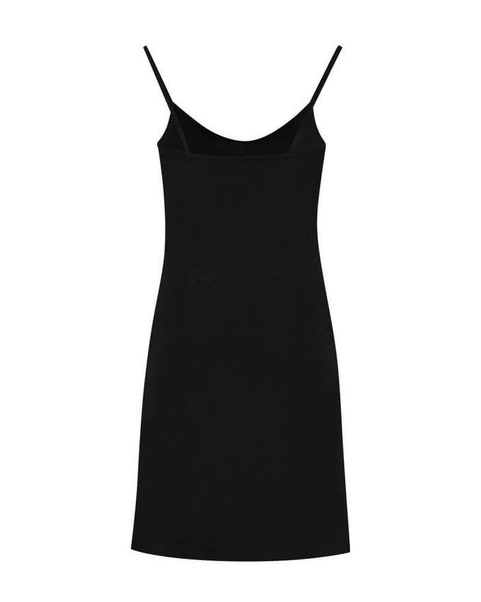 Black cotton (Slip)dress from Charlie Mary