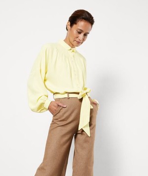 Wide legged Recycled & Organic Cotton Trousers from Charlie Mary