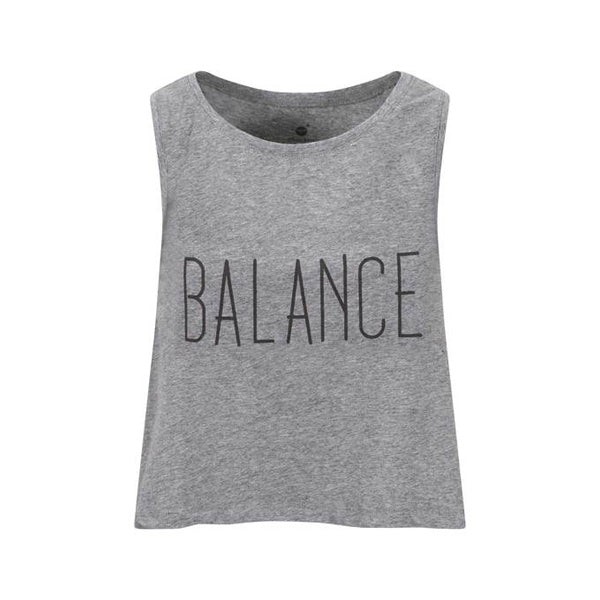 Steady Balance Crop Grey from chaYkra