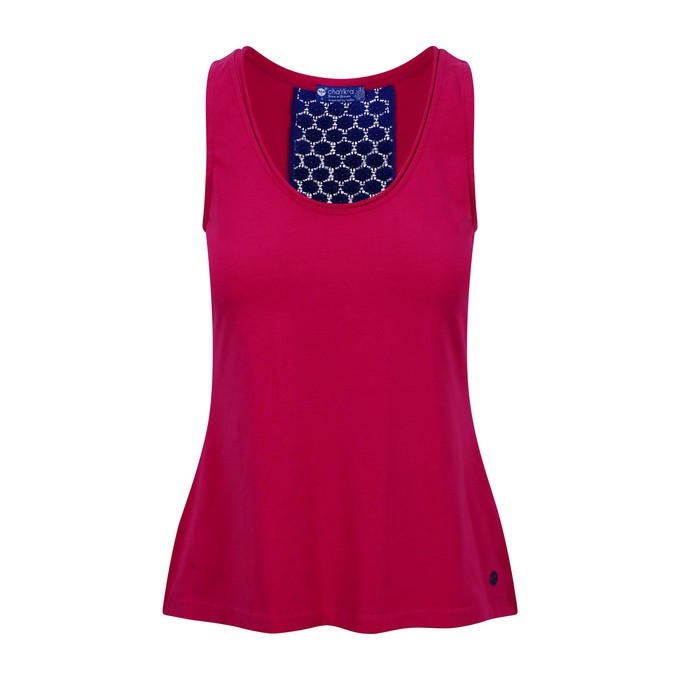 Contrast Chic Tank Magenta from chaYkra