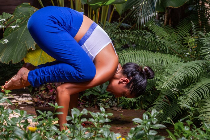 Cool Chakra Yoga Bra White from chaYkra