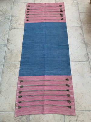 Travel Yoga Mat (pink & blue) from chaYkra