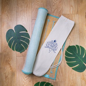 Ayurvedic Cotton Yoga Mat (Turquoise) from chaYkra