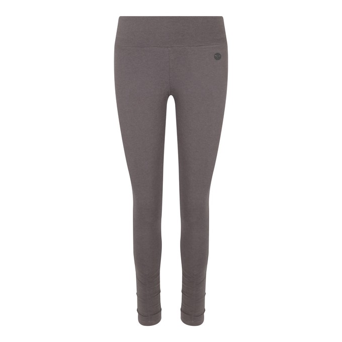 Ruched Bottom Leggings Charcoal from chaYkra