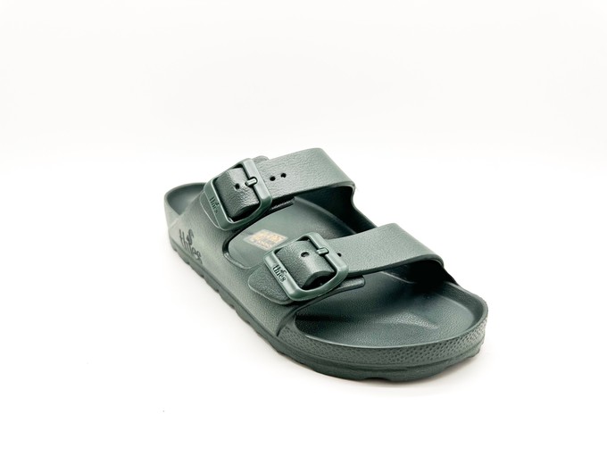 thies 1856 ® Ecofoam Sandal vegan forest green from COILEX