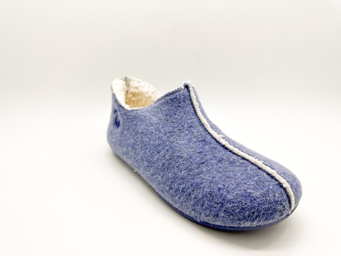 thies 1856 ® Organic Slipper Boots vegan blue (W) from COILEX