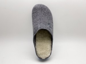 thies 1856 ® Recycled Wool Slippers grey blue (W) from COILEX