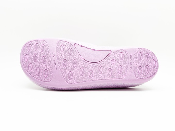 thies 1856 ® Recycled PET Slipper vegan lilac (W/X) from COILEX