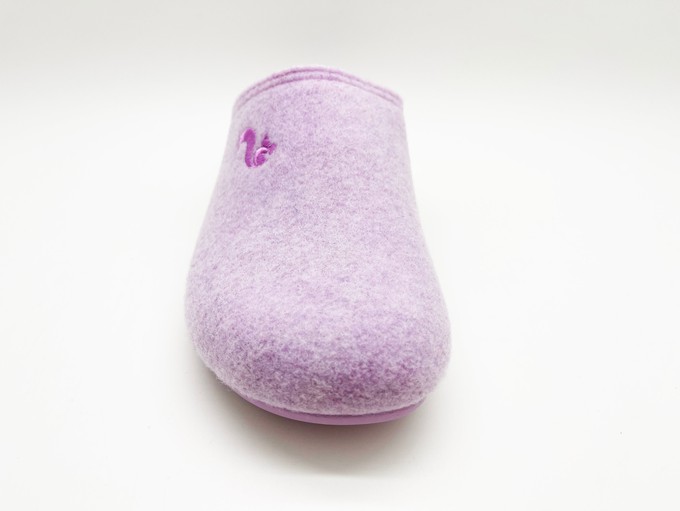 thies 1856 ® Recycled PET Slipper vegan lilac (W/X) from COILEX