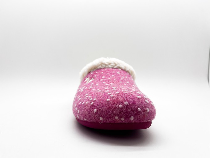 thies 1856 ® Eco Snow Cozy Slipper raspberry (W/X) from COILEX