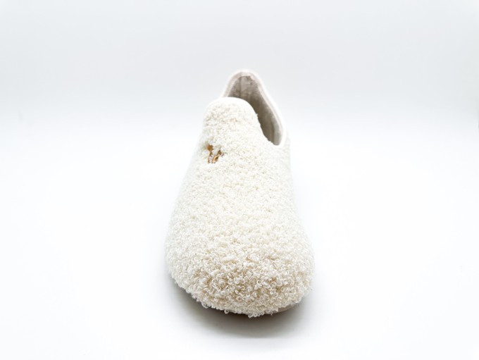 thies 1856 ® Rec Teddy Closed Slipper off white (W/X) from COILEX