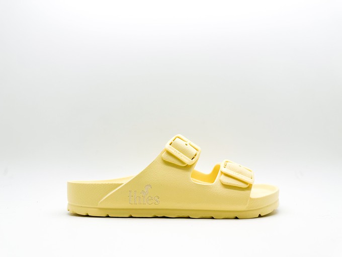 thies 1856 ® Ecofoam Sandal vegan lemon sorbet from COILEX