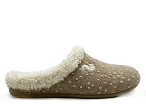 thies 1856 ® Eco Snow Cozy Slipper beige (W/X) from COILEX