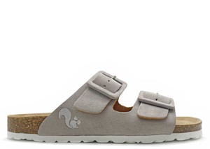 thies 1856 ® Eco Bio Covered Sandal vegan light grey (W/X) from COILEX