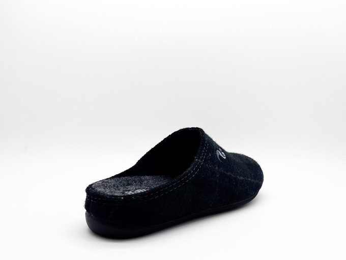 thies 1856 ® Rec Check Slipper dark navy (W/X) from COILEX