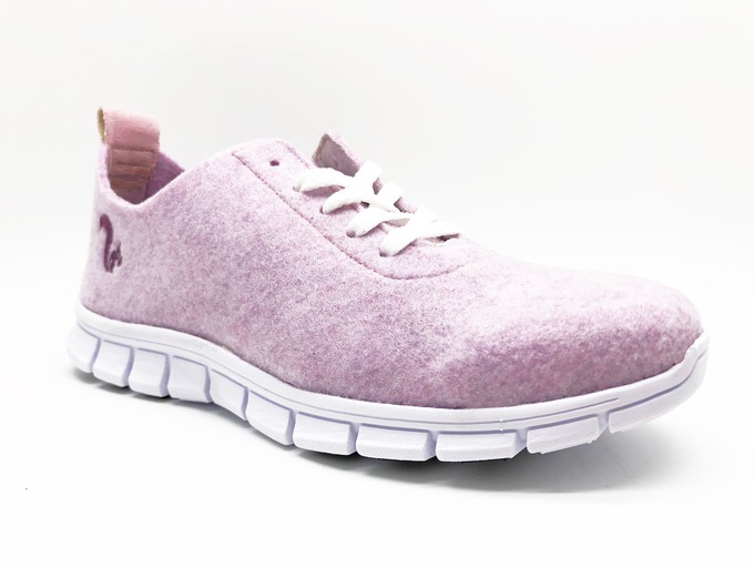 thies ® PET Sneaker lilac | vegan aus recycelten Flaschen from COILEX