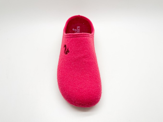 thies 1856 ® Recycled PET Slipper vegan raspberry (W/X) from COILEX