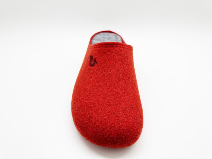 thies 1856 ® Recycled PET Slipper vegan red (M) from COILEX